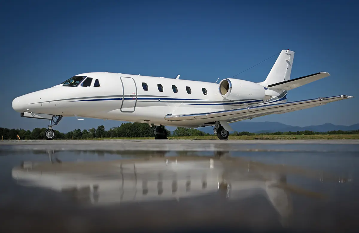 Citation Excel midsize jet charter, Cessna Citation Excel private aviation Fly Tango Jets