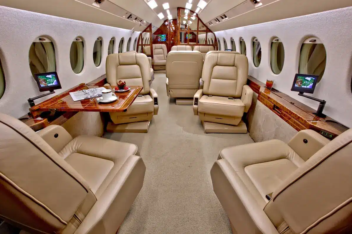 Dassault Falcon 900C heavy jet exterior, Fly Tango Jets private charter