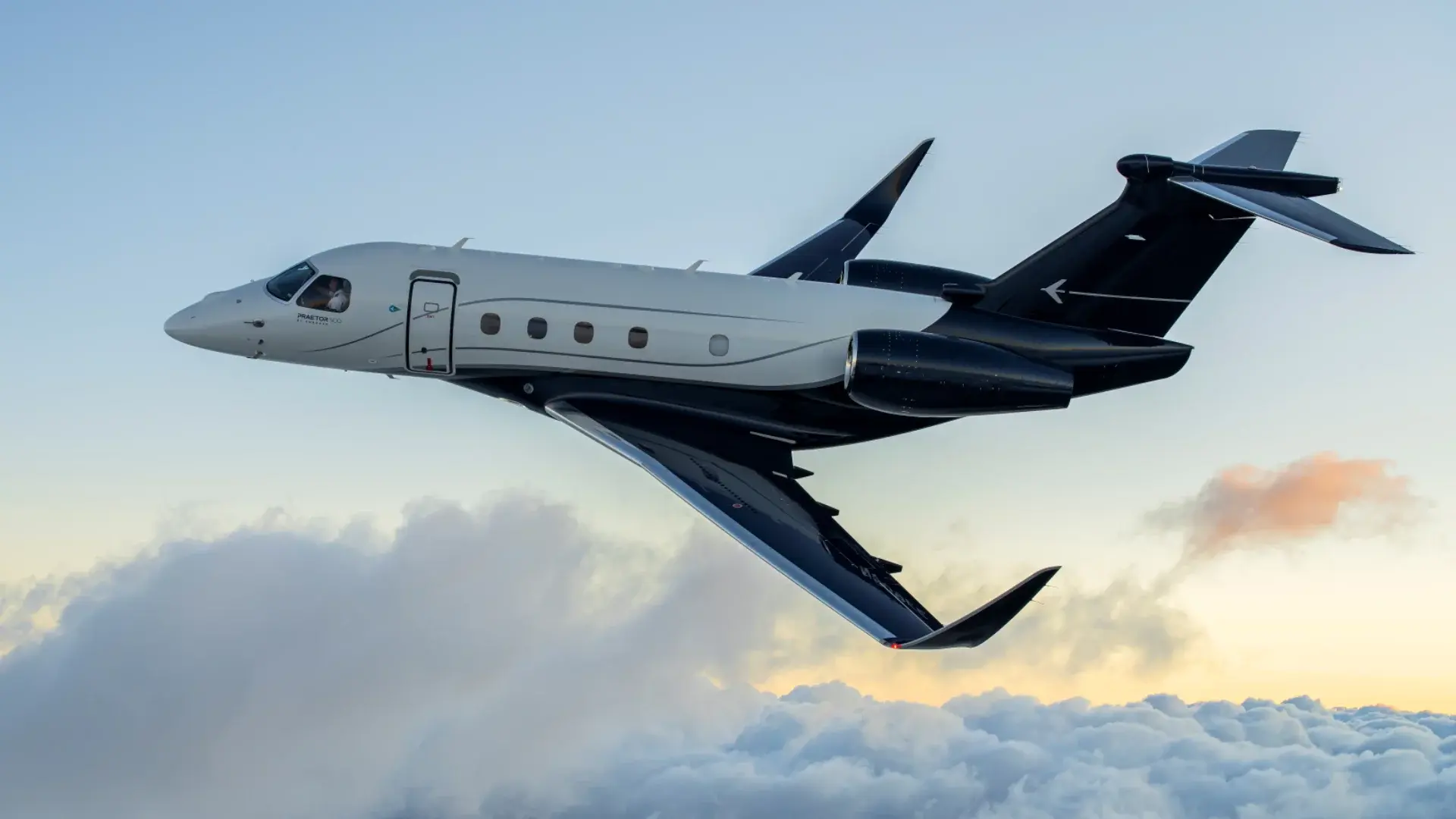 Private jet exterior — Tango Jets aircraft charter fleet