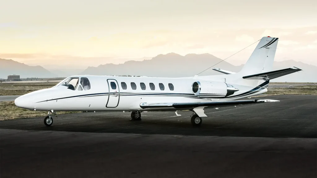 Citation Bravo light jet charter, Cessna Citation Bravo private aviation Fly Tango Jets