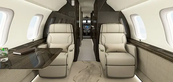 Bombardier Global 8000 private jet — world's fastest business jet with 8,000 nm range, four living zones and Mach 0.94 cruise speed