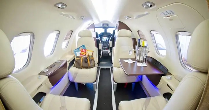 Phenom 100 private jet charter